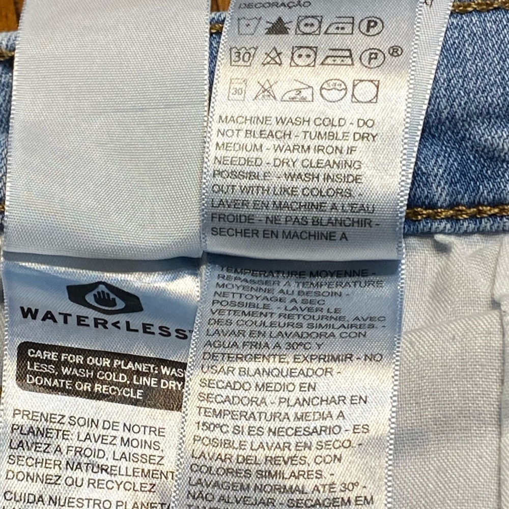 Levi’s 721 high-rise skinny distressed jeans. Size 22W ￼ - Picture 5 of 12